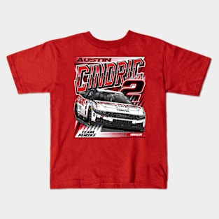 Austin Cindric Red Car Kids T-Shirt